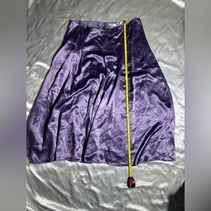 Vince A-Line Skirt in Rich Purple